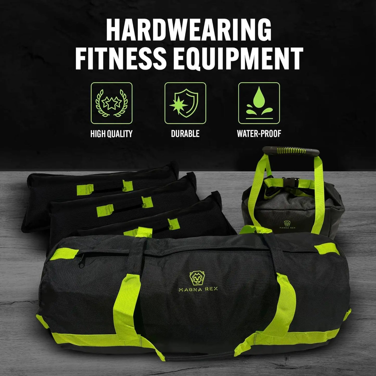 Adjustable Weight Sandbag 50 90 lbs Heavy Duty Portable Training Gear with Three Fillers