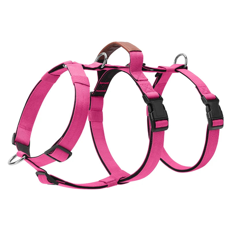 NONECN Escape Proof Nylon Dog Harness With Handle No Pull