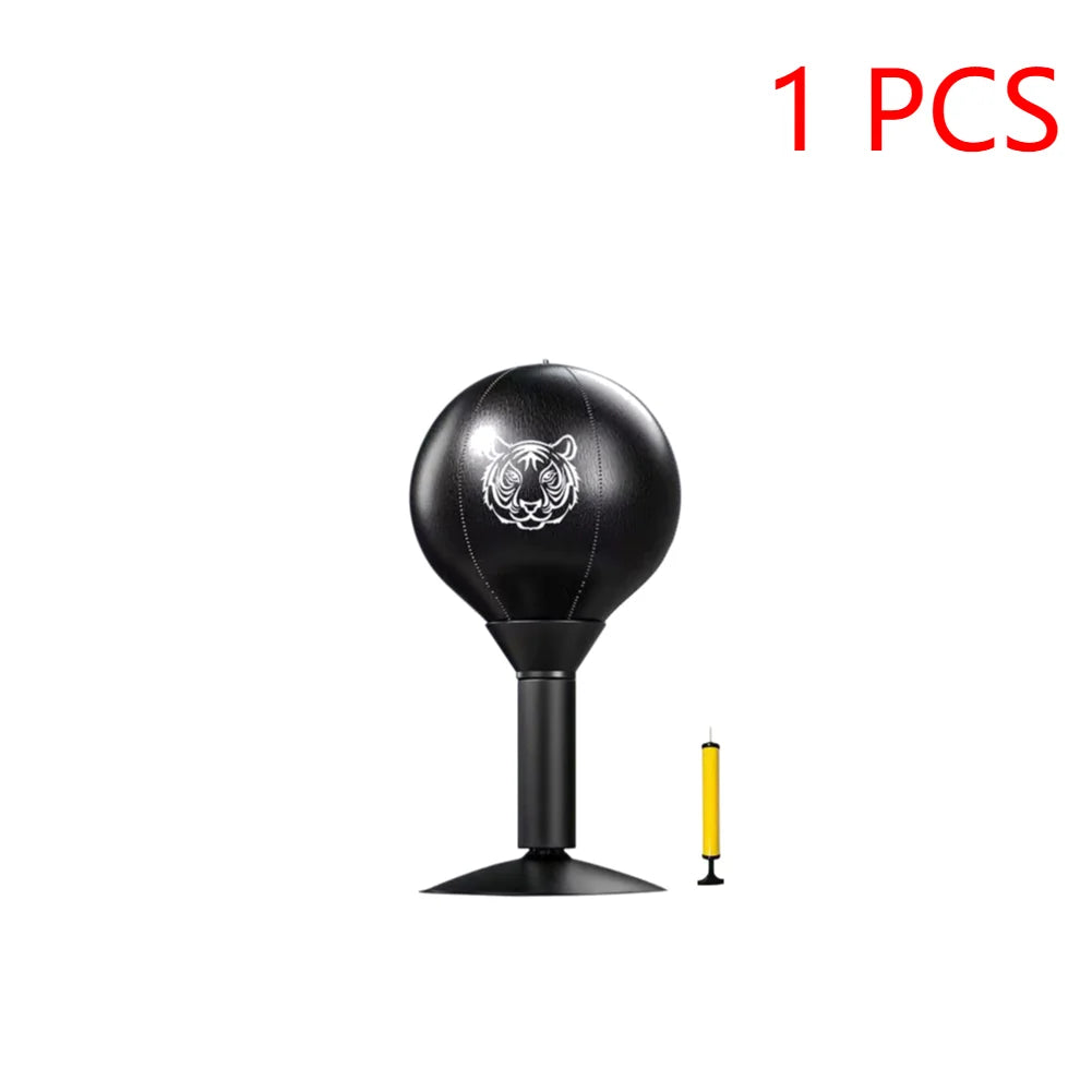 Speed Training Punching Bag With Strong Suction Cups Stress Relief Desktop Boxing Ball Muay Tai MMA Fighting Exercise Punch Ball