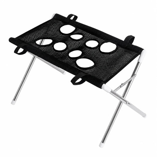 Pet Grooming Hammock Stand Foldable Cat Dog Bathing Rack Quick Dry Mesh Nail Trimming Holder for Small Medium Pets