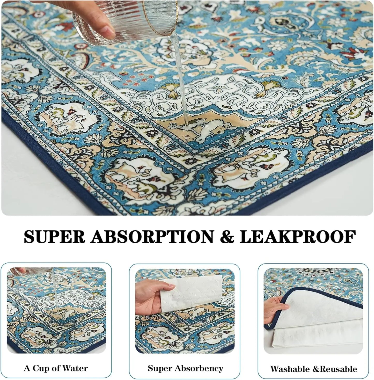 Washable Reusable Dog Pee Pads Leakproof Training Mats