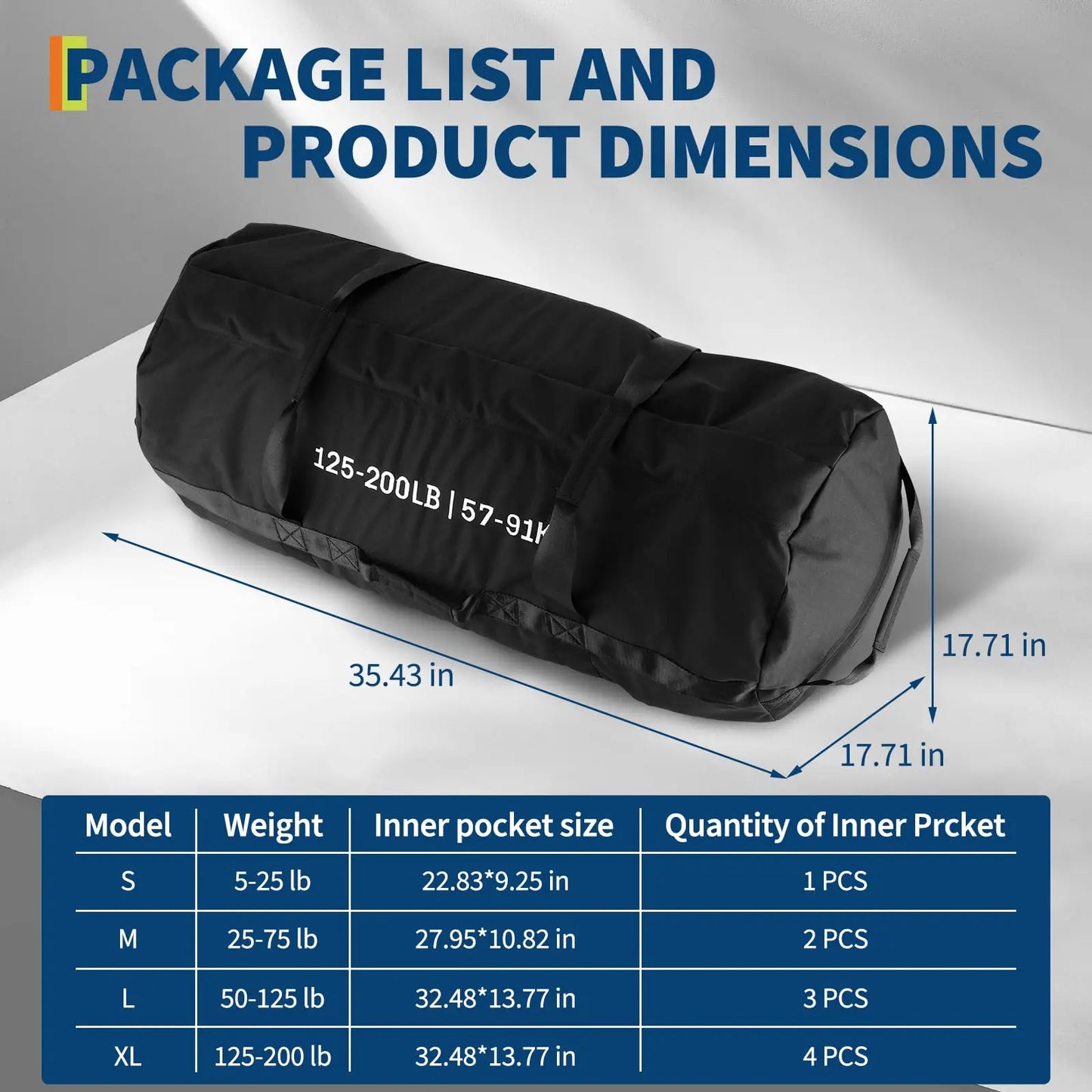 Sandbags for Workout,Adjustable Sand Bags for Fitness,Yoga, Strength Training and Full-Body Workouts