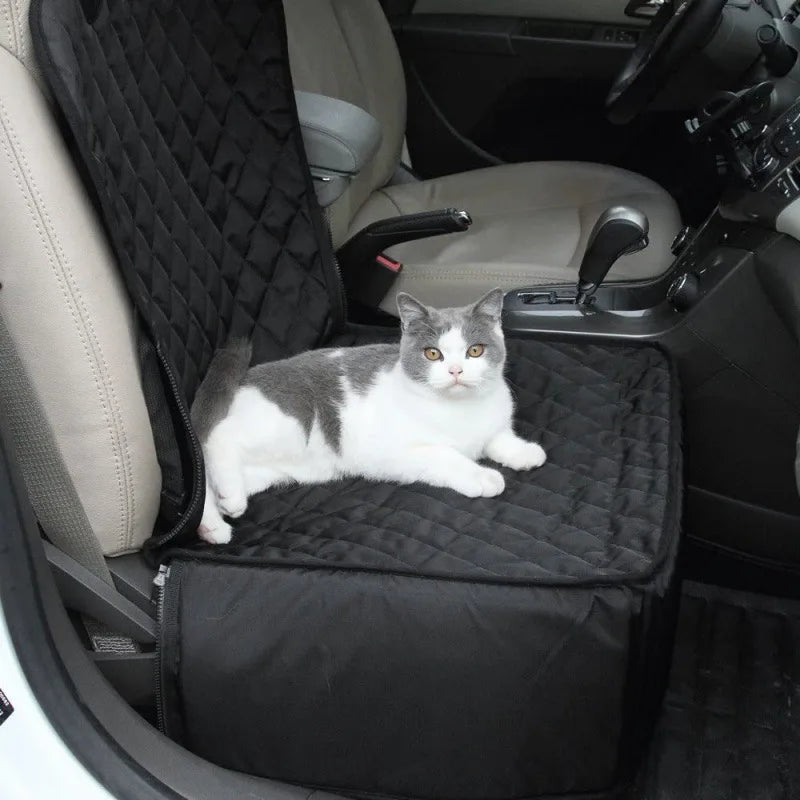 Pet Dog cat Seat Cushion Anti-dirty Waterproof Dog Car Cushion Foldable Car Seat Protection Cover Removable Dog Seat Cushion