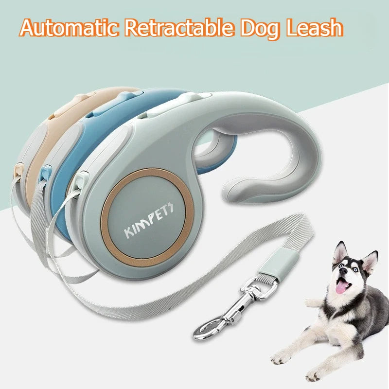 Retractable Dog Leash Hands-Free Design For Walking Outdoors