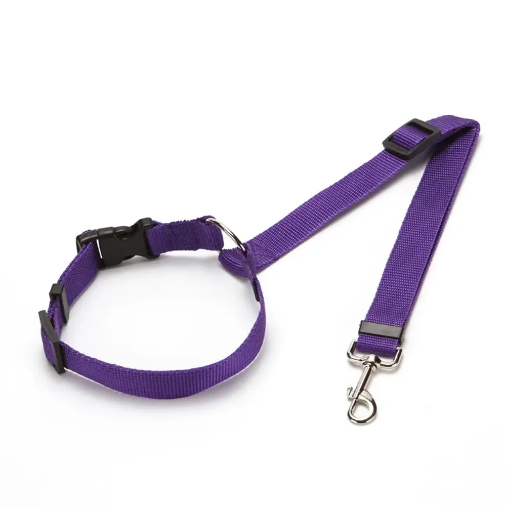 NONECN Two In One PetCare Car Seat Belt Leash Harness