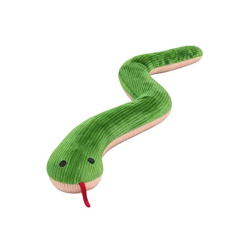 Interactive Plush Snake Toy For Dogs And Indoor Cats