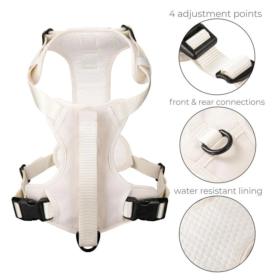 Grab Dog Harness With Integrated Traffic Leash For Quick Control