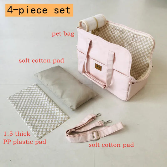 Portable Cat Shoulder Bag Dog Carrier Nonslip Safe Travel