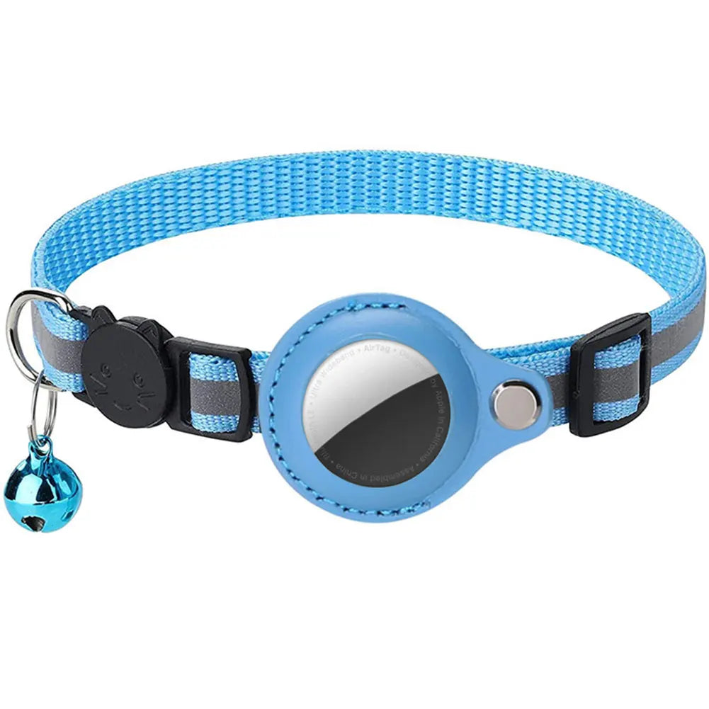 ALLOYSEED AirTag Cat Collar Reflective Safety Buckle Kitten Collar