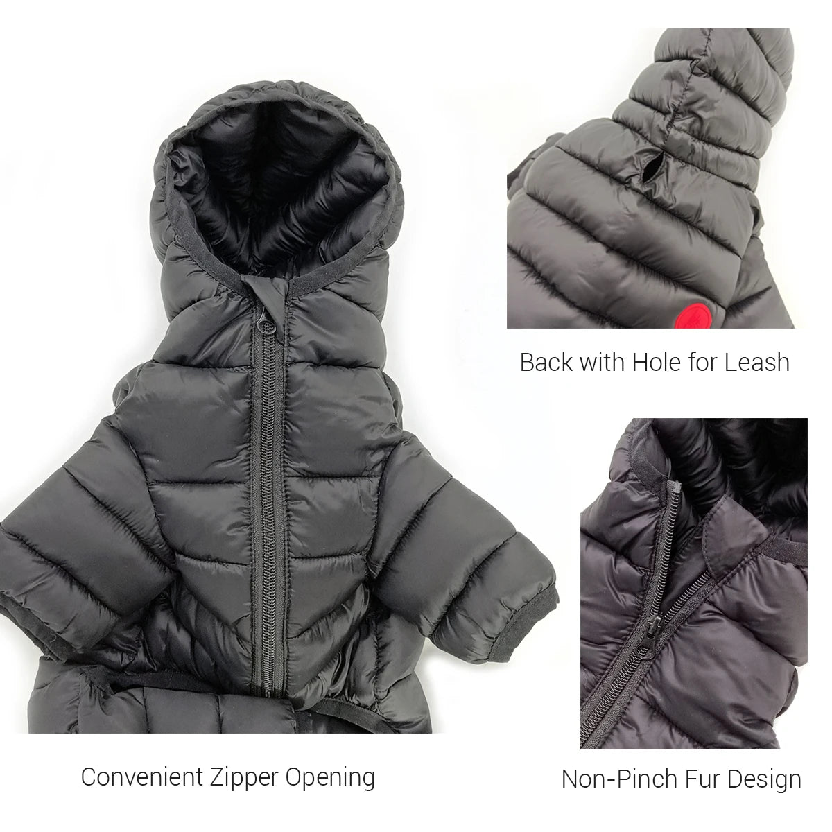 Glorious Kek Winter Dog Overalls Lightweight Padded Coat