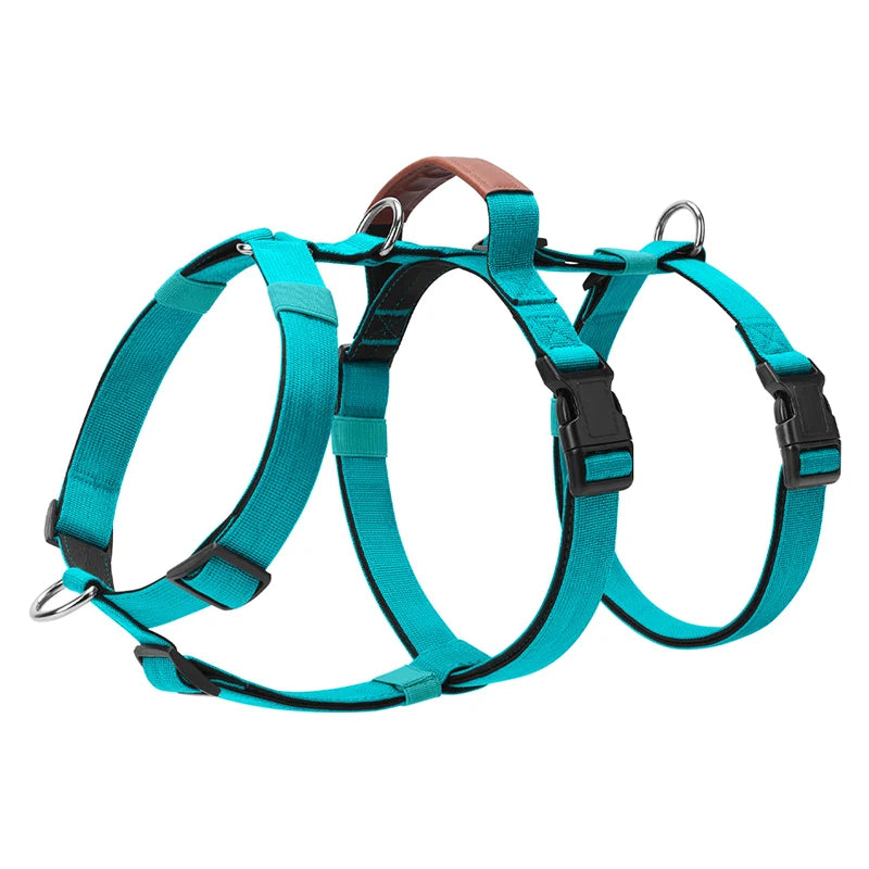 NONECN Escape Proof Nylon Dog Harness With Handle No Pull