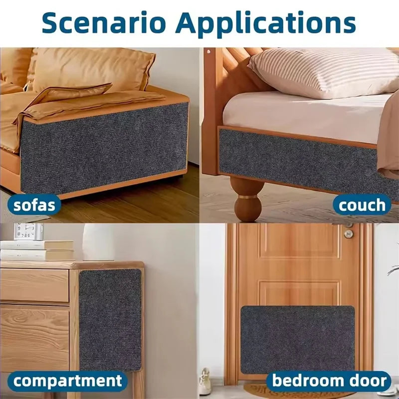 NONECN Cat Scratcher Sofa Protector Self-Adhesive Mat