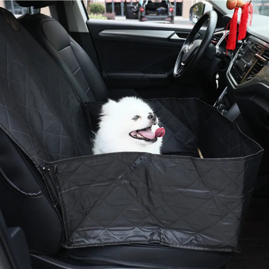 Pet Dog cat Seat Cushion Anti-dirty Waterproof Dog Car Cushion Foldable Car Seat Protection Cover Removable Dog Seat Cushion