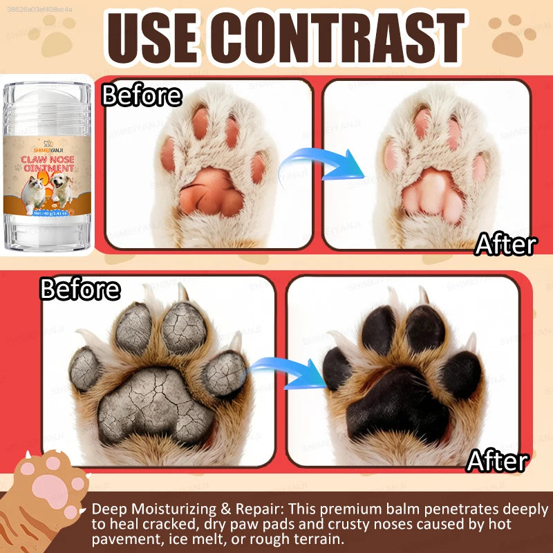 Dog And Cat Paw Nose Balm For Moisturizing And Protection