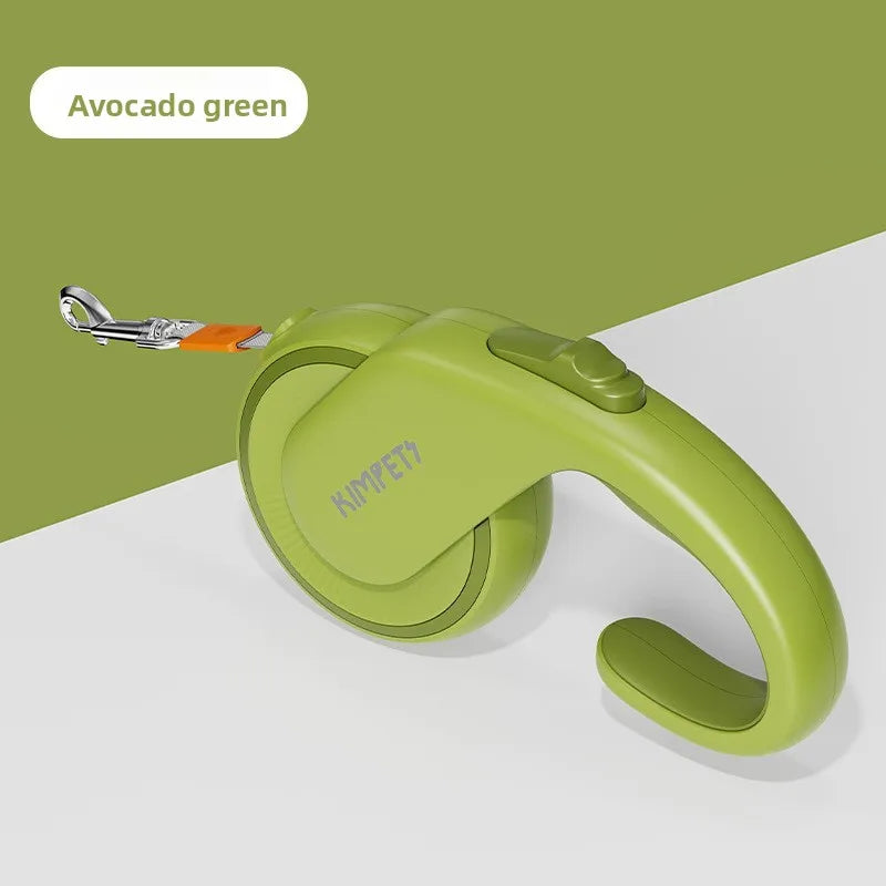 Retractable Dog Leash Hands-Free Design For Walking Outdoors