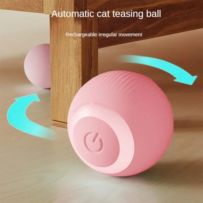 Rechargeable Automatic Moving Cat Toy Ball