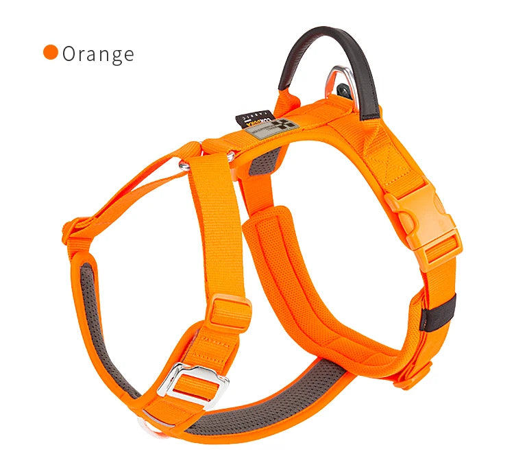 Small Combination Pet Harness No Pull Reflective Dog Vest Adjustable