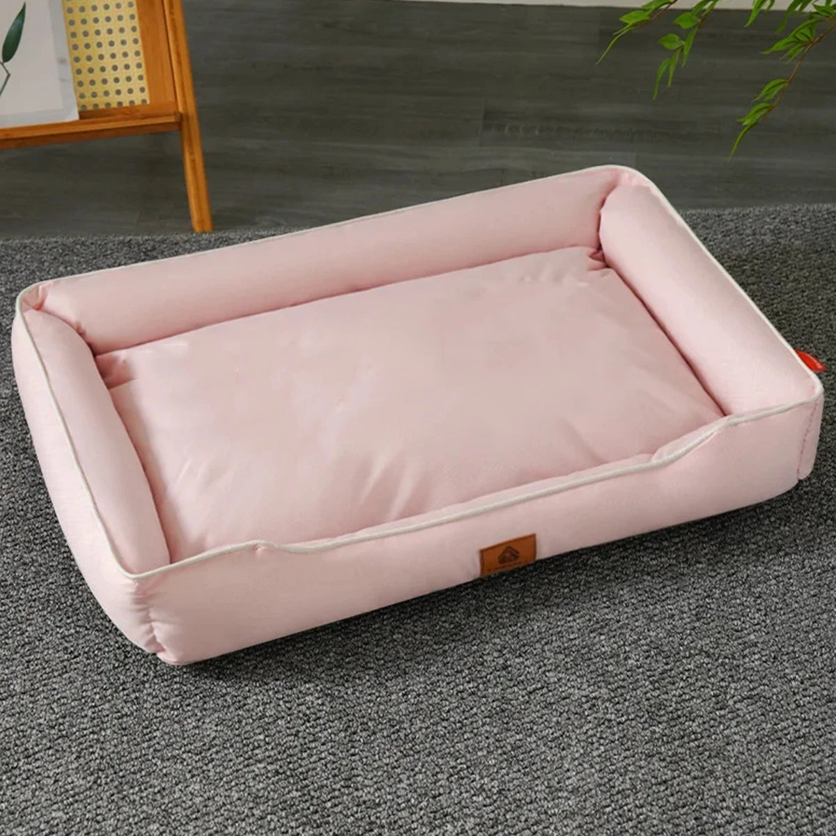 All Season Square Dog Bed Cushion Waterproof Durable