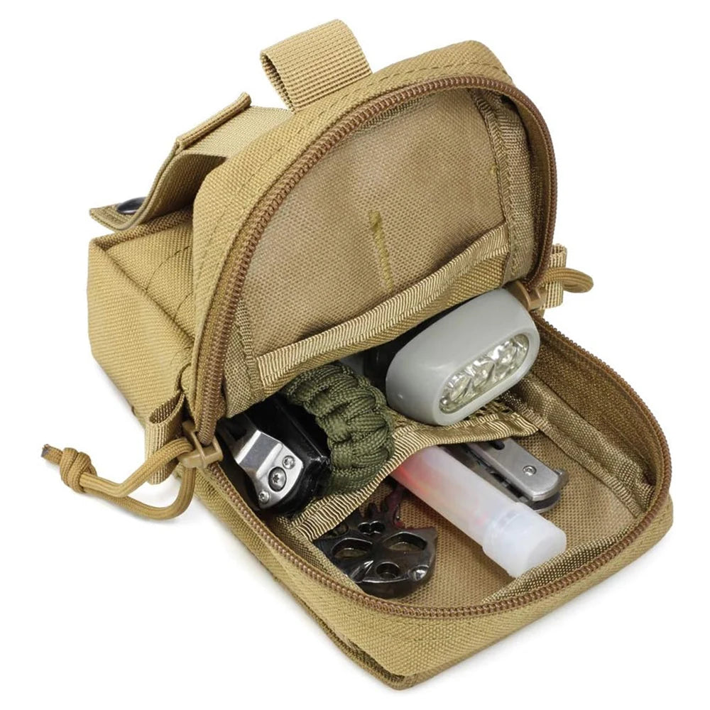 PETRAVELCN Dog Tactical Molle Pouches Set for Harness