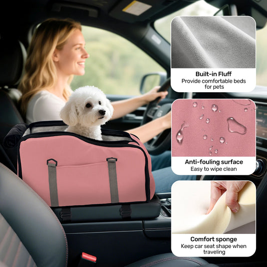 Removable Washable Car Pet Seat for Small Dogs and Cats