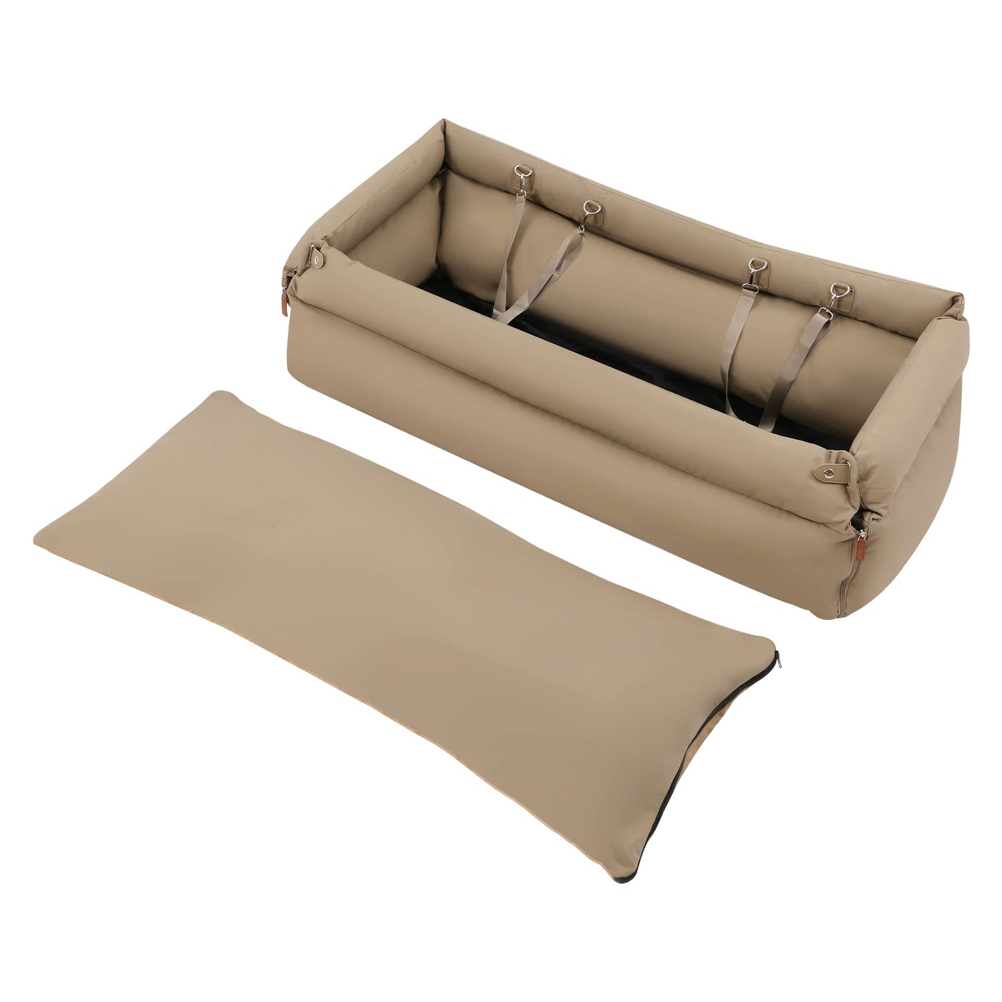 Bymaocar Dog Car Seat Bed For Travel And Home Use