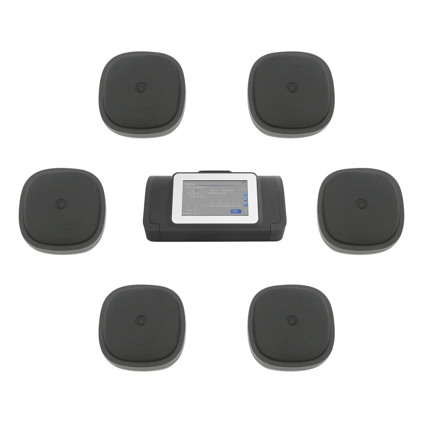 6/8 Music Boxing Machine Split Target Fitness Equipment Bluetooth Wall Target Sandbag Agility Reaction Training for Home