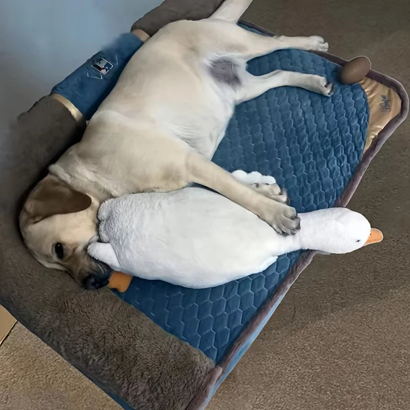 Plush Duck Dog Toy for Chewing and Play