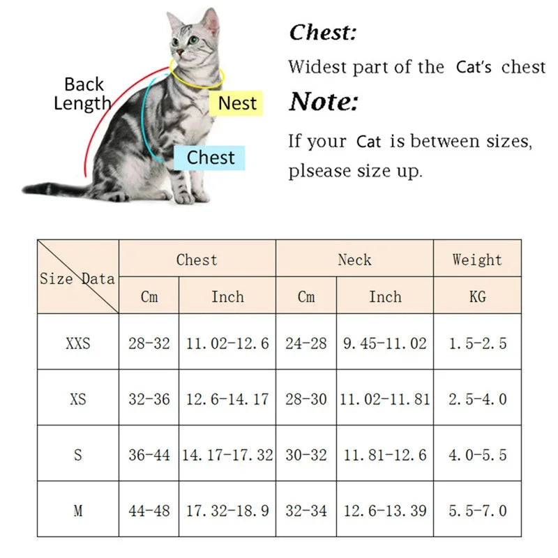 Walking Sphynx Cat Harness Vest With Fur And Leash
