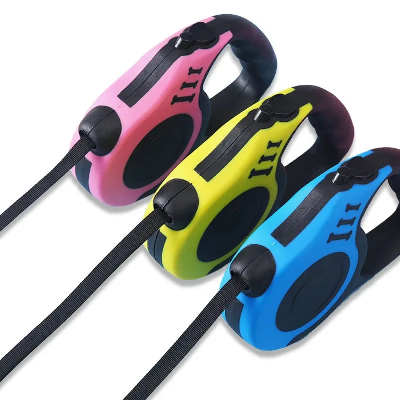 3M Retractable Dog Leash With Quick Release System