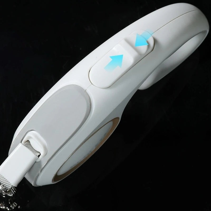 Retractable Dog Leash Hands-Free Design For Walking Outdoors